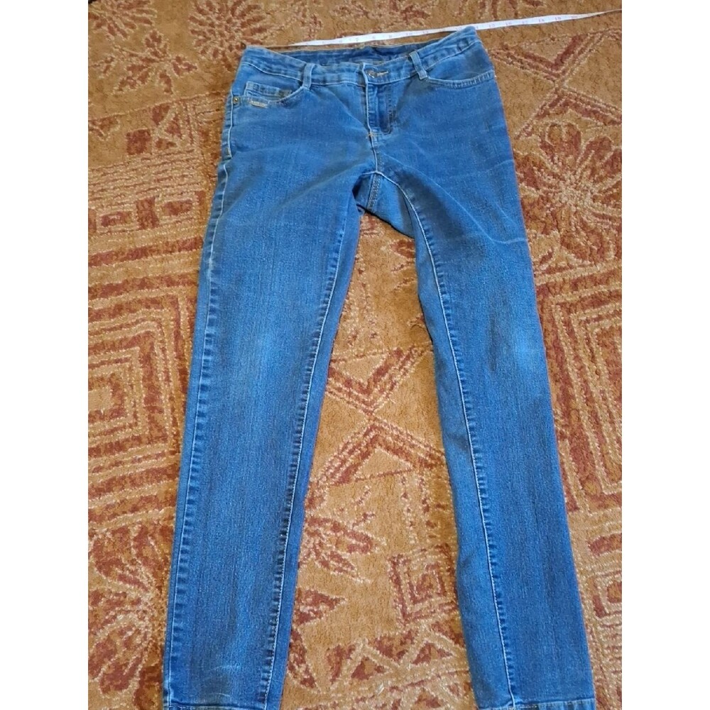 Miss Tina Medium Blue Skinny Jeans (Jea074)